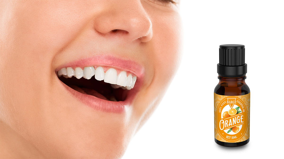 How to Use Orange Essential Oil to Whiten Teeth – BargzNY