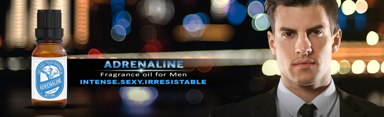 ADRENALINE Fragrance Oil For Men - Sample 3.69 ml (1 Per Customer)
