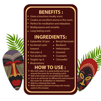 AFRICAN MUSK  Fragrance Oil For Women and Men - Sample 3.69 ml (1 Per Customer)