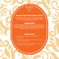 Pumpkin Seed Carrier Oil Sample 3.69 ml (1 Per Customer)