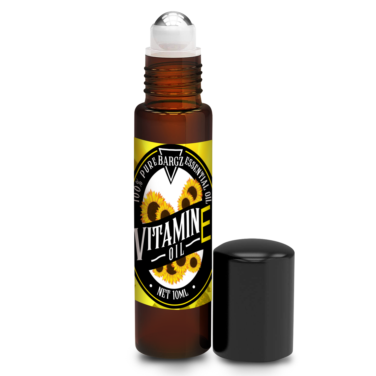 Vitamin E Oil, Glass Amber Bottle, Therapeutic, Classic Oil - Roll On Bottle [10 ML]