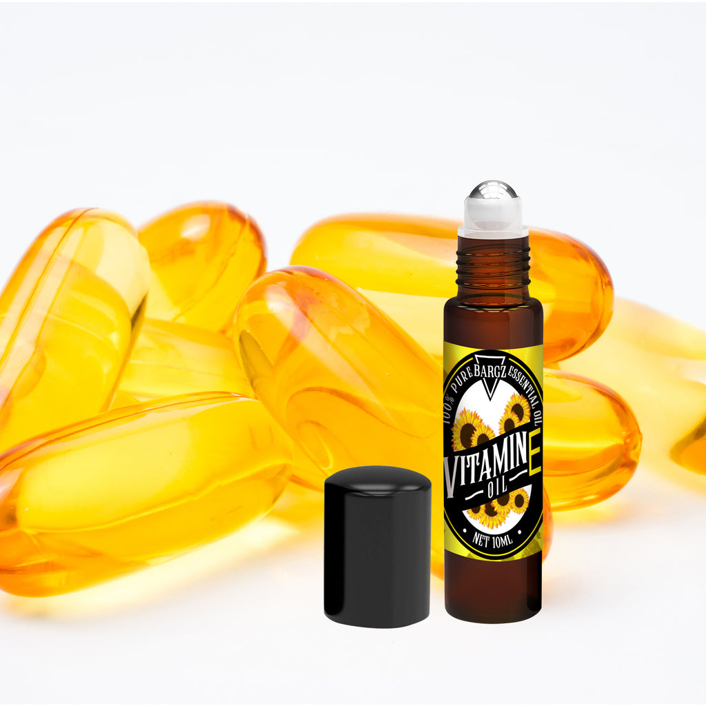 Vitamin E Oil, Glass Amber Bottle, Therapeutic, Classic Oil - Roll On Bottle [10 ML]