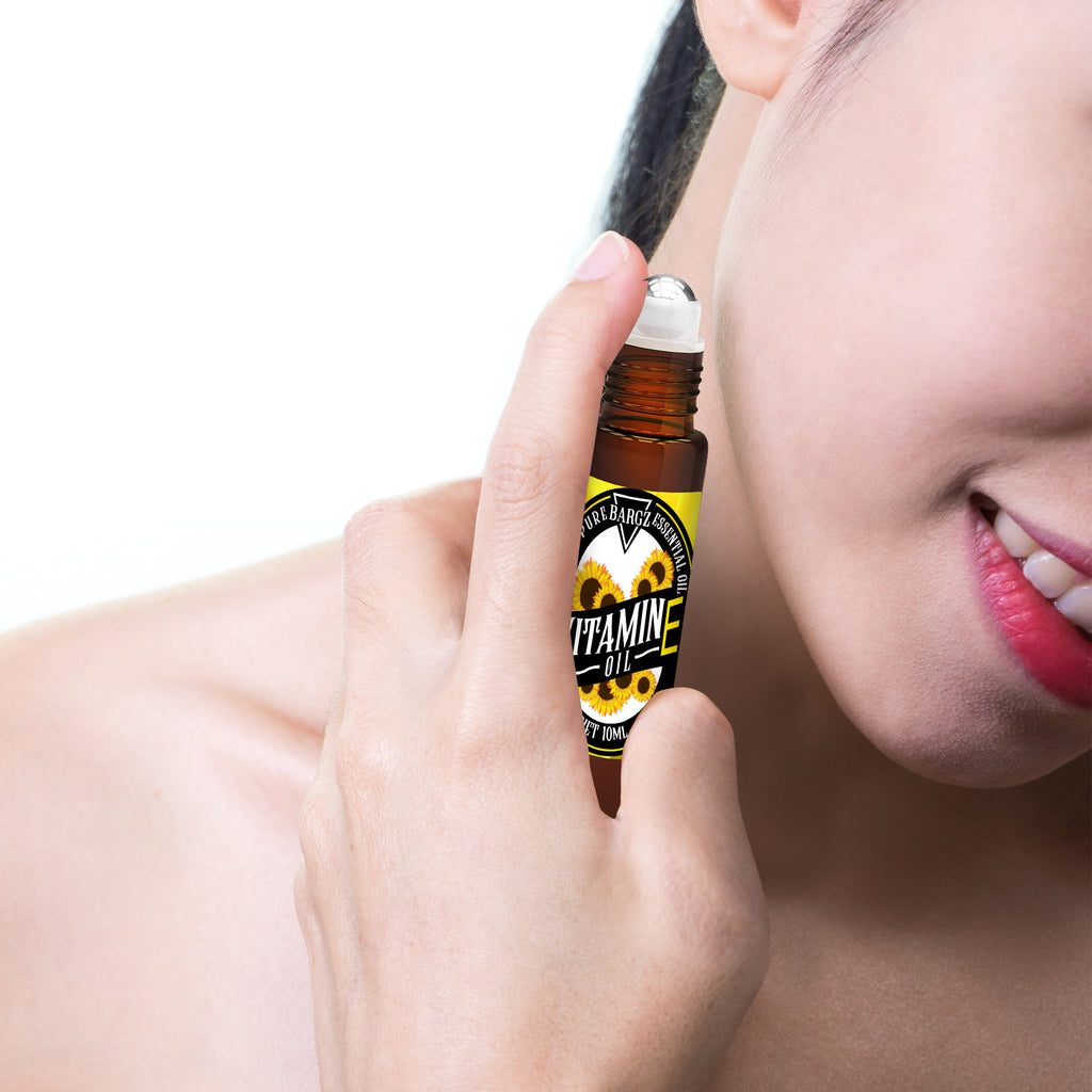 Vitamin E Oil, Glass Amber Bottle, Therapeutic, Classic Oil - Roll On Bottle [10 ML]
