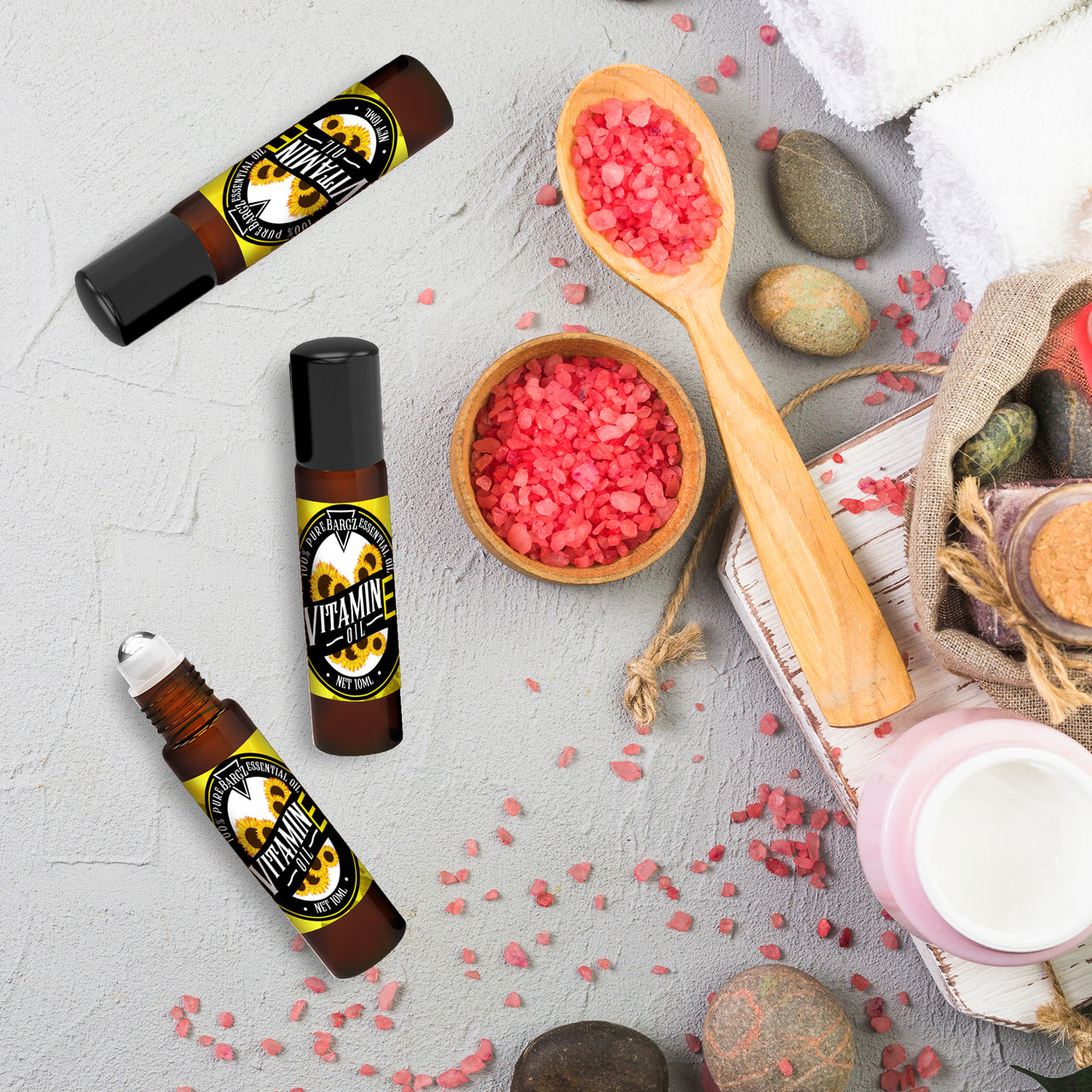 Vitamin E Oil, Glass Amber Bottle, Therapeutic, Classic Oil - Roll On Bottle [10 ML]