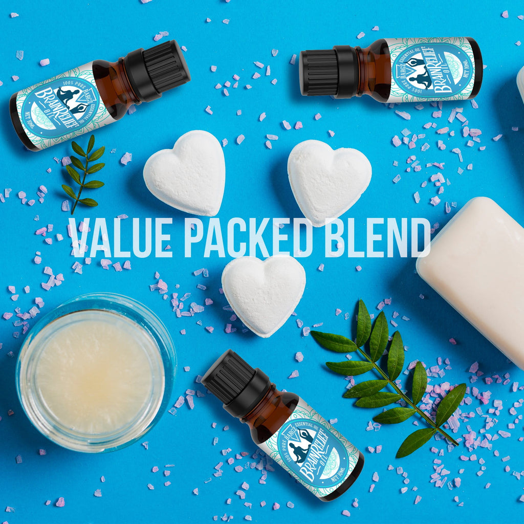 Brain Relief Essential Oil Blend