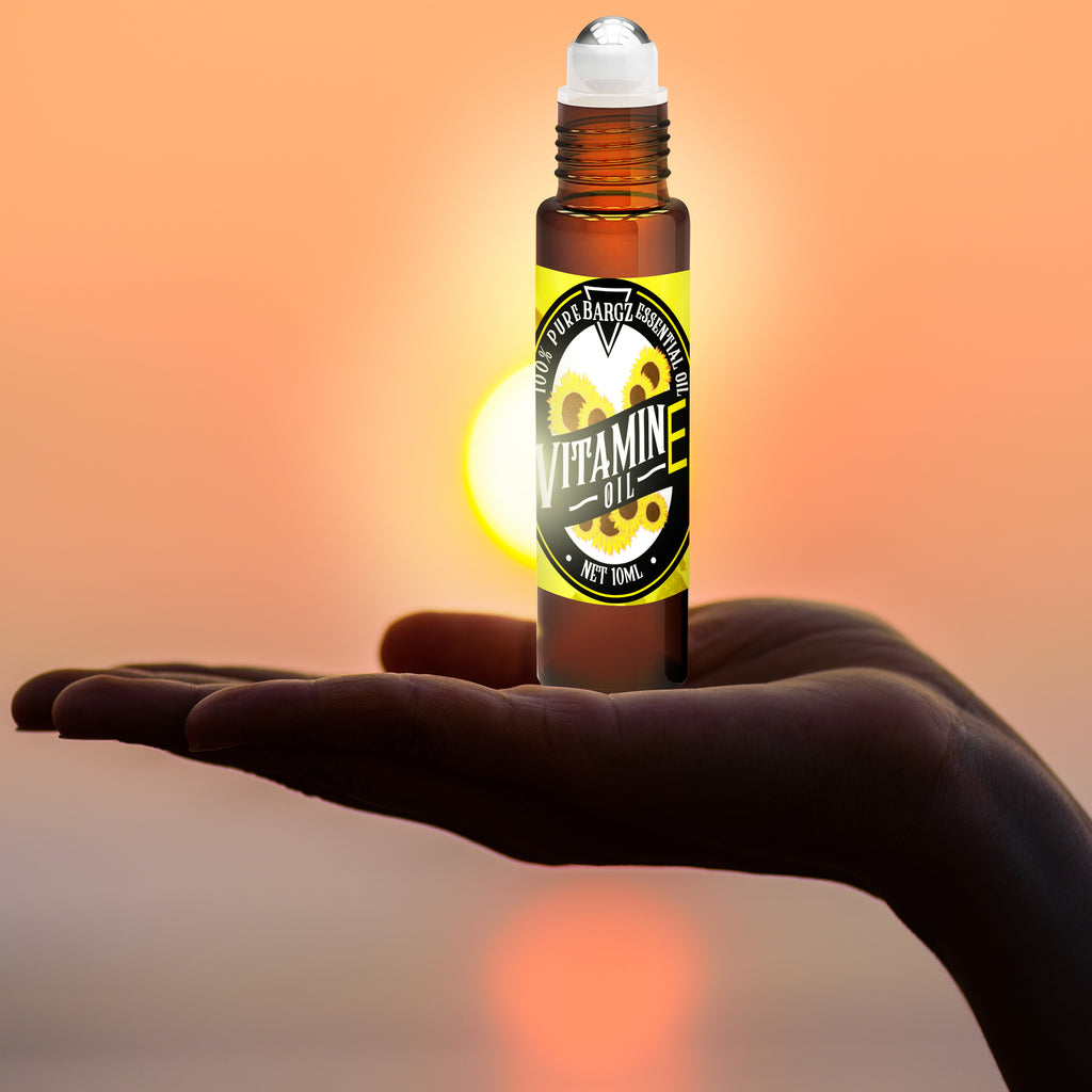 Vitamin E Oil, Glass Amber Bottle, Therapeutic, Classic Oil - Roll On Bottle [10 ML]